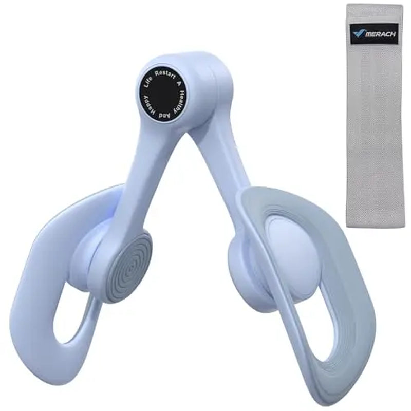Merach Thigh Trainer Home Fitness Equipment for Inner Thigh, Legs, Arms, Arm Trimmers Optional Versions: Standard, Strap, Smart Counter Blue Summervibes